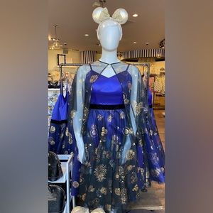 Disneyland Sleeping Beauty Castle Fireworks Dress